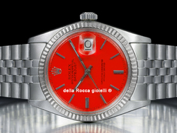 Rolex Datejust 36 Rosso Jubilee 1601 Ferrari Red